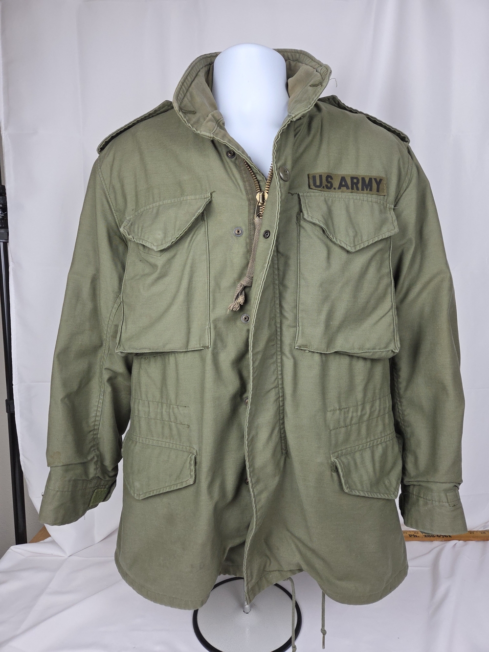 1982...U.S. Army Olive Green M-65 Field Jacket